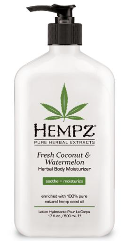 Hempz Молочко для тела увлажняющее Кокос и Арбуз Fresh Coconut & Watermelon Herbal Moisturizer.