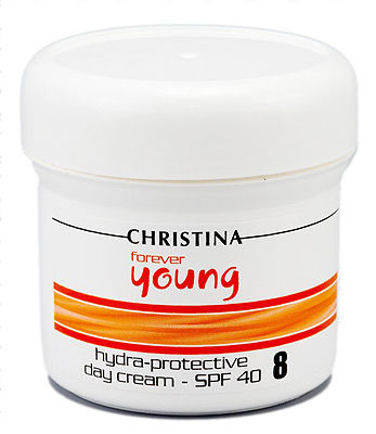 Christina Forever Young Дневной солнцезащитный и увлажняющий крем (шаг 8) Hydra Protective Day Cream SPF-25, 150 мл.