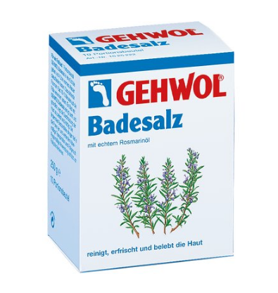 GEHWOL Соль для ванны с маслом розмарина, 10 пакетиков по 25 гр.