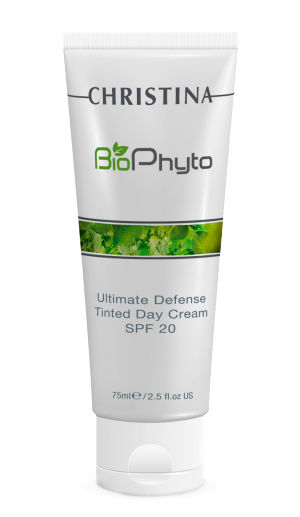 Christina Bio Phyto Дневной крем «Абсолютная защита» SPF 20 с тоном Ultimate Defense Tinted Day Cream, шаг 8b, 250 мл.