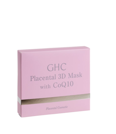 GHC Placental Cosmetic 3-D маска моделирующая с гидролизатом плаценты и коэнзимом Q10 / GHC Placental 3D Мask with Q10.