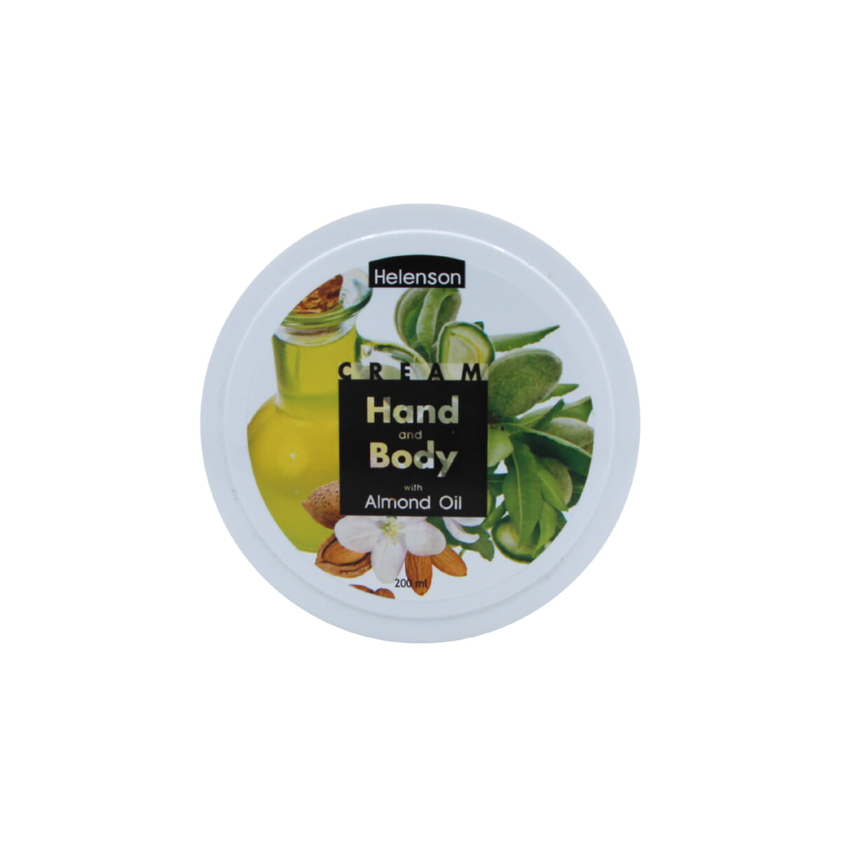 Helenson Крем для тела и рук с миндальным маслом Hand & Body Cream With Almond Oil.