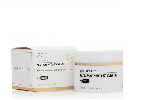 Inno-Derma sublime night cream / активный омолаживающий ночной крем.