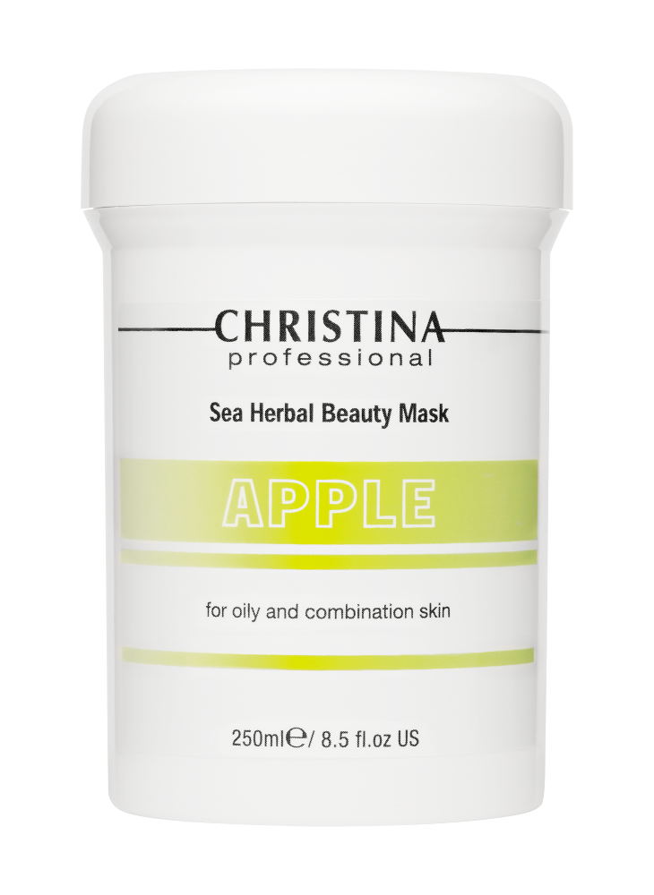 Christina Sea Beauty Mask Green Apple Яблочная маска для жирной и комбинированной кожи, 250 мл.