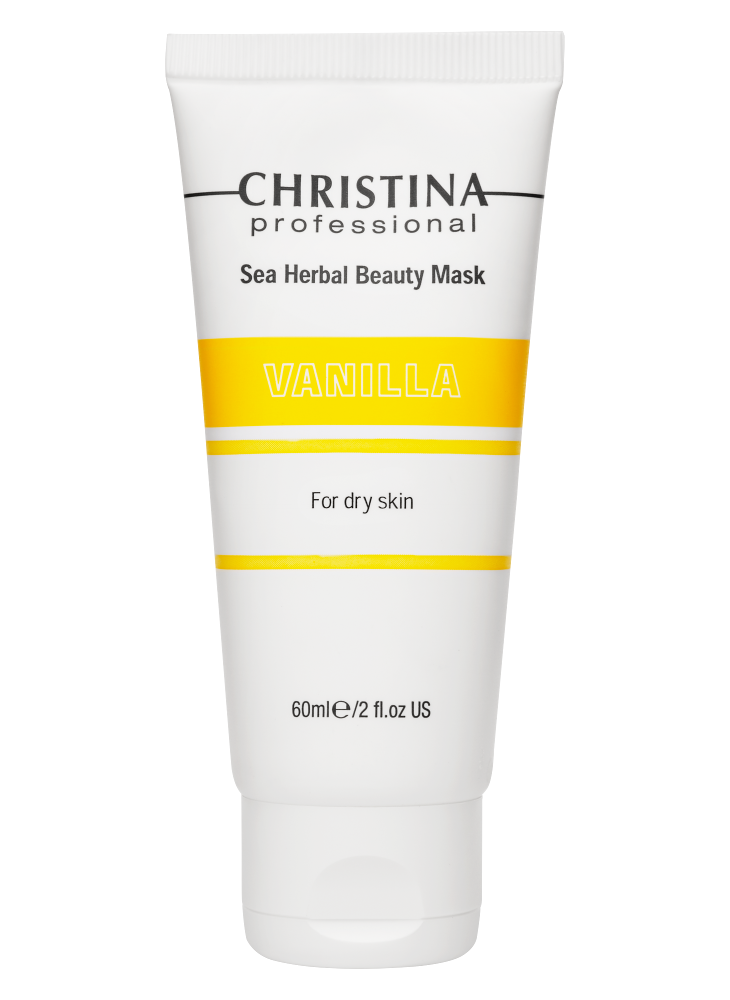 Christina Sea Herbal Beauty Mask Vanilla Ванильная маска красоты для сухой кожи, 60 мл.