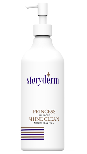 Storyderm Гидрофильное очищающее масло princess shine clean, 500 мл.