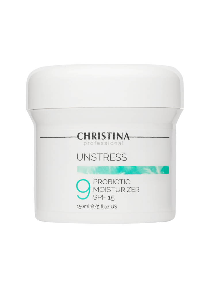 Christina Unstress Probiotic Увлажняющий крем с пробиотическим действием, 150 мл. (шаг 9)