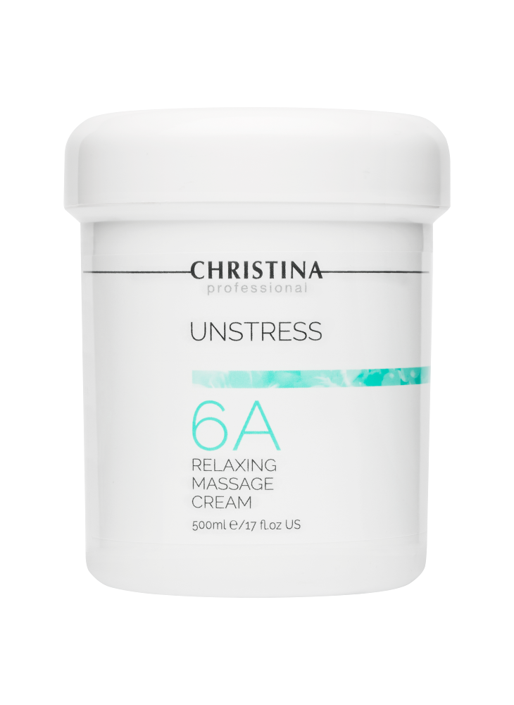 Unstress Relaxing Massage Cream Расслабляющий массажный крем, 500 мл. (шаг 6а)