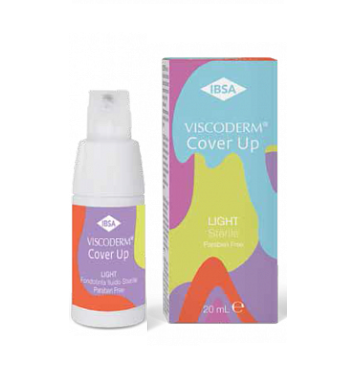 Viscoderm Cover Up Cream Light Стерильная жидкая  светлая тональная основа.